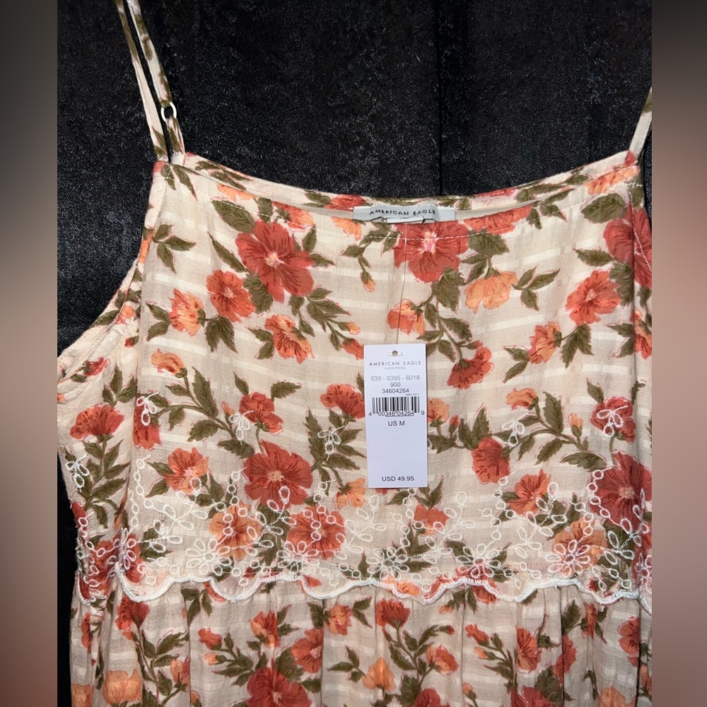 NWT American Eagle Floral Dress - Picture 7 of 10